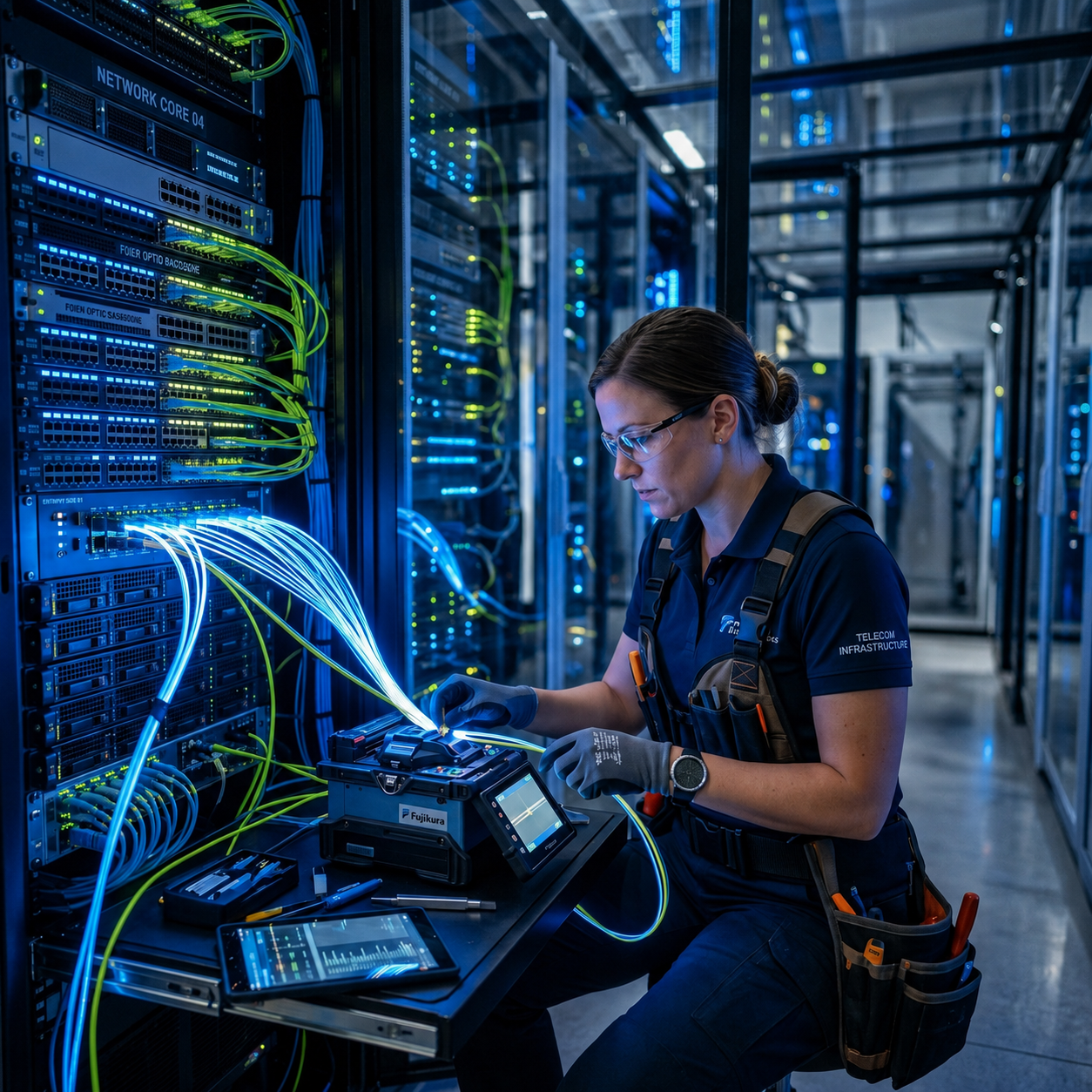 Futuristic Data Center Infrastructure